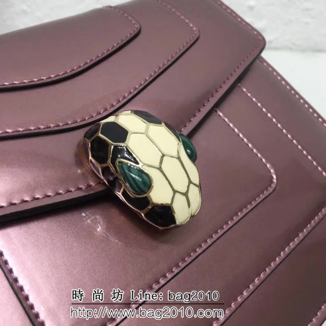BVLGARI寶格麗 漆皮系列 小號 時尚 鏈條單肩斜挎包 34559 FYD1369